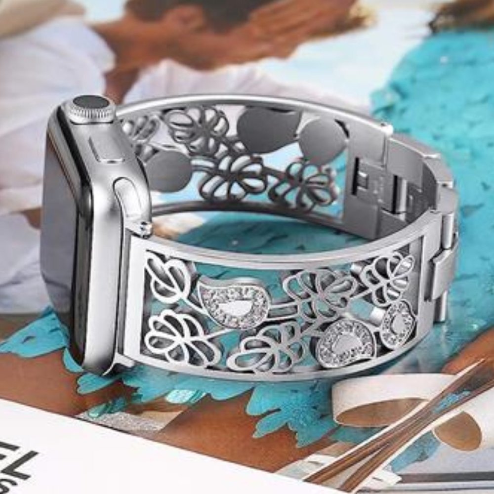 NEW Luxury Carved Apple Watch Band